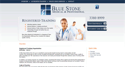 Desktop Screenshot of bluestonemedical.com.au